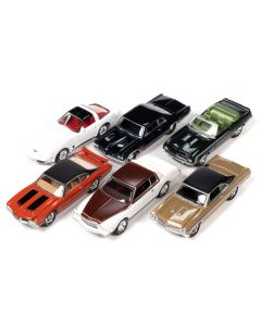 "Muscle Cars USA" 2023 Set A of 6 pieces Release 1 "OK Used Cars" 1/64 Diecast Model Cars by Johnny Lightning