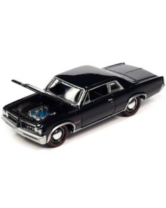 1964 Pontiac GTO Nocturne Blue Metallic Limited Edition to 2500 pieces Worldwide "OK Used Cars" 2023 Series 1/64 Diecast Model Car by Johnny Lightning