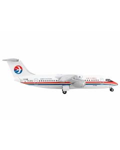 British Aerospace 146-300 Commercial Aircraft "China Eastern Airlines" White with Red and Blue Stripes 1/400 Diecast Model Airplane by GeminiJets