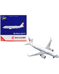 Airbus A320neo Commercial Aircraft "Air China" White with Blue Stripes 1/400 Diecast Model Airplane by GeminiJets