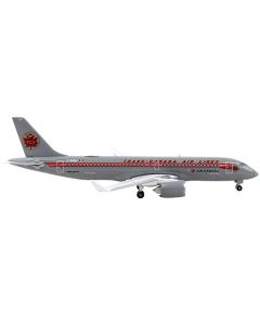 Airbus A220-300 Commercial Aircraft "Trans-Canada Air Lines - Air Canada" Gray with Red Stripes 1/400 Diecast Model Airplane by GeminiJets