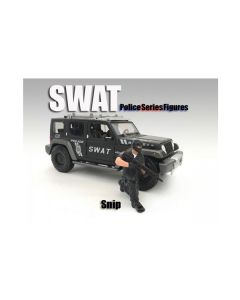 SWAT Team Snip Figure For 1:24 Scale Models by American Diorama