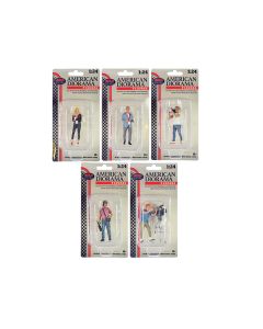 "On-Air" 6 piece Figures and Accessory Set for 1/24 Scale Models by American Diorama