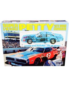 Skill 3 Model Kit 1973 Dodge Charger Richard Petty 1/16 Scale Model by MPC