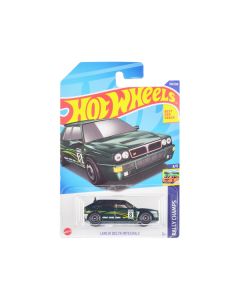 Lancia Delta Integrale #8 Green Metallic with Graphics "Rally Champs" Series Diecast Model Car by Hot Wheels