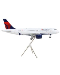 Airbus A319 Commercial Aircraft "Delta Air Lines" White with Red and Blue Tail "Gemini 200" Series 1/200 Diecast Model Airplane by GeminiJets