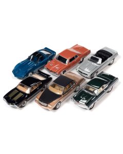 "Muscle Cars USA" 2023 Set B of 6 pieces Release 1 "OK Used Cars" 1/64 Diecast Model Cars by Johnny Lightning