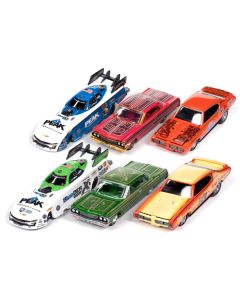 "Racing Champions Mint 2023" Set of 6 Cars Release 1 1/64 Diecast Model Cars by Racing Champions