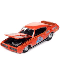 1969 Pontiac GTO Orange with Graphics 