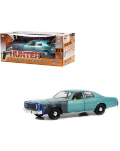 1977 Plymouth Fury Unrestored Turquoise Metallic (Sergeant Rick Hunter's) 