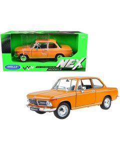 BMW 2002ti Orange 1/24 Diecast Model Car by Welly