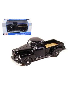 1950 Chevrolet 3100 Pickup Truck Black 1/25 Diecast Model Car by Maisto