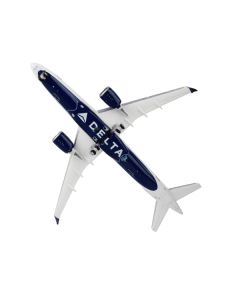 Airbus A220-300 Commercial Aircraft "Delta Airlines" White with Blue and Red Tail 1/400 Diecast Model Airplane by GeminiJets