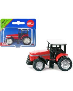 Massey Ferguson 9240 Tractor Red with White Top Diecast Model by Siku