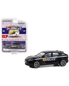 2022 Ford Mustang Mach-E GT Black "FBI Police (Federal Bureau of Investigation Police)" "Hot Pursuit" Special Edition 1/64 Diecast Model Car by Greenlight