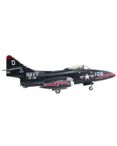 Grumman F9F-5 Panther Aircraft "Mig-15s Killer VF-781 Royce Williams" United States Navy "Air Power Series" 1/48 Diecast Model by Hobby Master