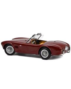 1963 AC Cobra 289 Dark Red 1/18 Diecast Model Car by Norev