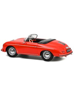 1954 Porsche 356 Speedster Red 1/18 Diecast Model Car by Norev