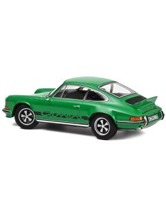 1973 Porsche 911 RS Touring Green with Black Stripes 1/18 Diecast Model Car by Norev