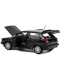 1989 Volkswagen Golf GTI Match Black Metallic 1/18 Diecast Model Car by Norev