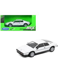 Lotus Esprit S2 Type 79 White "NEX Models" Series 1/24 Diecast Model Car by Welly