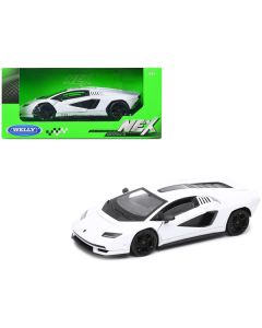 Lamborghini Countach LPI 800-4 White "NEX Models" Series 1/24 Diecast Model Car by Welly