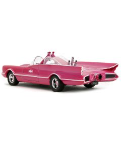 1966 Classic Batmobile Pink Metallic with White Interior Based on Model from "Batman" (1966-1968) TV Series "Pink Slips" Series 1/24 Diecast Model Car by Jada