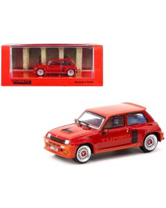 Renault 5 Turbo Red "Road64" Series 1/64 Diecast Model by Tarmac Works