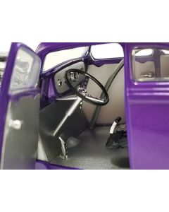 1933 Willys Gasser Plum Crazy Purple Limited Edition to 246 pieces Worldwide 1/18 Diecast Model Car by ACME