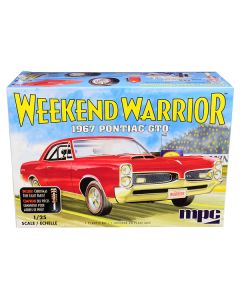 Skill 3 Model Kit 1967 Pontiac GTO "Weekend Warrior" 3 in 1 Kit 1/25 Scale Model by MPC