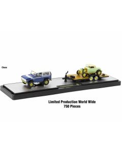 Auto Haulers Set of 3 Trucks Release 68 Limited Edition to 9600 pieces Worldwide 1/64 Diecast Models by M2 Machines