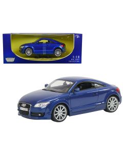 2007 Audi TT Blue 1/18 Diecast Car Model by Motormax