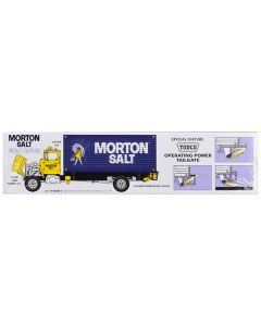 Skill 3 Model Kit Ford Louisville Line Short Hauler "Morton Salt" 1/25 Scale Model by AMT