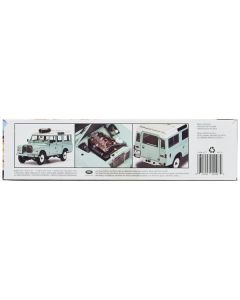 Level 5 Model Kit Land Rover Series III 109 Long Wheelbase Station Wagon 1/24 Scale Model by Revell