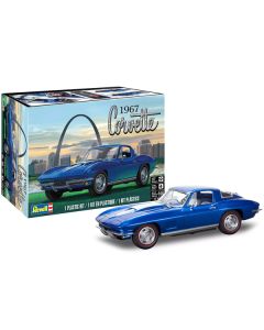 Level 4 Model Kit 1967 Chevrolet Corvette Sport Coupe 1/25 Scale Model by Revell