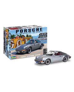 Level 4 Model Kit Porsche 911 Carrera 3.2 Coupe 2-in-1 Kit 1/24 Scale Model by Revell