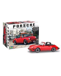 Level 4 Model Kit Porsche 911 Carrera 3.2 Targa 2-in-1 Kit 1/24 Scale Model by Revell