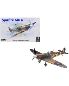 Level 4 Model Kit Supermarine Spitfire Mk-II Fighter Aircraft 1/48 Scale Model by Revell