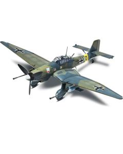 Level 4 Model Kit Junkers STUKA JU 87G-1 Tank Buster Bomber Aircraft 1/48 Scale Model by Revell