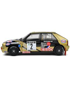 Lancia Delta HF Integrale #2 Yves Loubet - Jean-Marc Andrie 3rd Place "ADAC Rallye Deutschland" (1989) "Competition" Series 1/18 Diecast Model Car by Solido