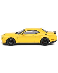 2018 Dodge Challenger SRT Demon Yellow 1/43 Diecast Model Car by Solido