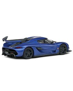 2021 Koenigsegg Jesko Imperial Blue Metallic 1/43 Diecast Model Car by Solido