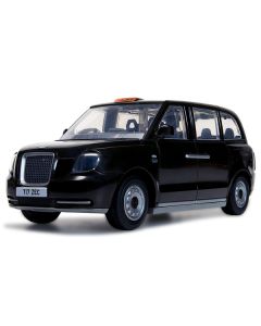 Skill 1 Model Kit London Taxi LEVC TX Black Snap Together Painted Plastic Model Car Kit by Airfix Quickbuild