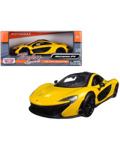 McLaren P1 Yellow 1/24 Diecast Model Car by Motormax