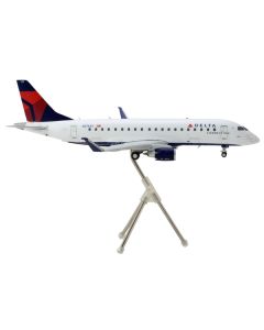 Embraer ERJ-175 Commercial Aircraft "Delta Connection" White with Blue and Red Tail "Gemini 200" Series 1/200 Diecast Model Airplane by GeminiJets