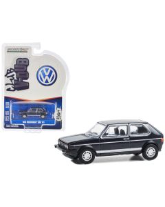 1983 Volkswagen Golf GTi Helios Blue Metallic "Club Vee-Dub" Series 18 1/64 Diecast Model Car by Greenlight