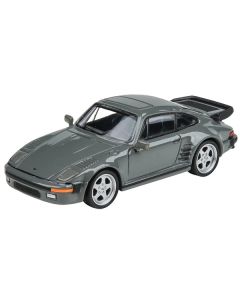 1986 RUF BTR Slantnose Gray 1/64 Diecast Model Car by Paragon Models