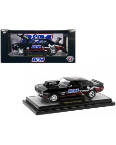 1969 Chevrolet Camaro SS/RS Black "B&M Racing" Limited Edition to 6650 pieces Worldwide 1/24 Diecast Model Car by M2 Machines