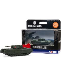 Churchill Mk III Infantry Tank USSR "World of Tanks" Video Game Diecast Model by Corgi