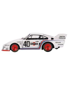 Porsche 935/77 2.0 "935 Baby" #40 Jacky Ickx "Martini Racing" Division II Winner "DRM Hockenheim" (1977) 1/18 Model Car by Top Speed